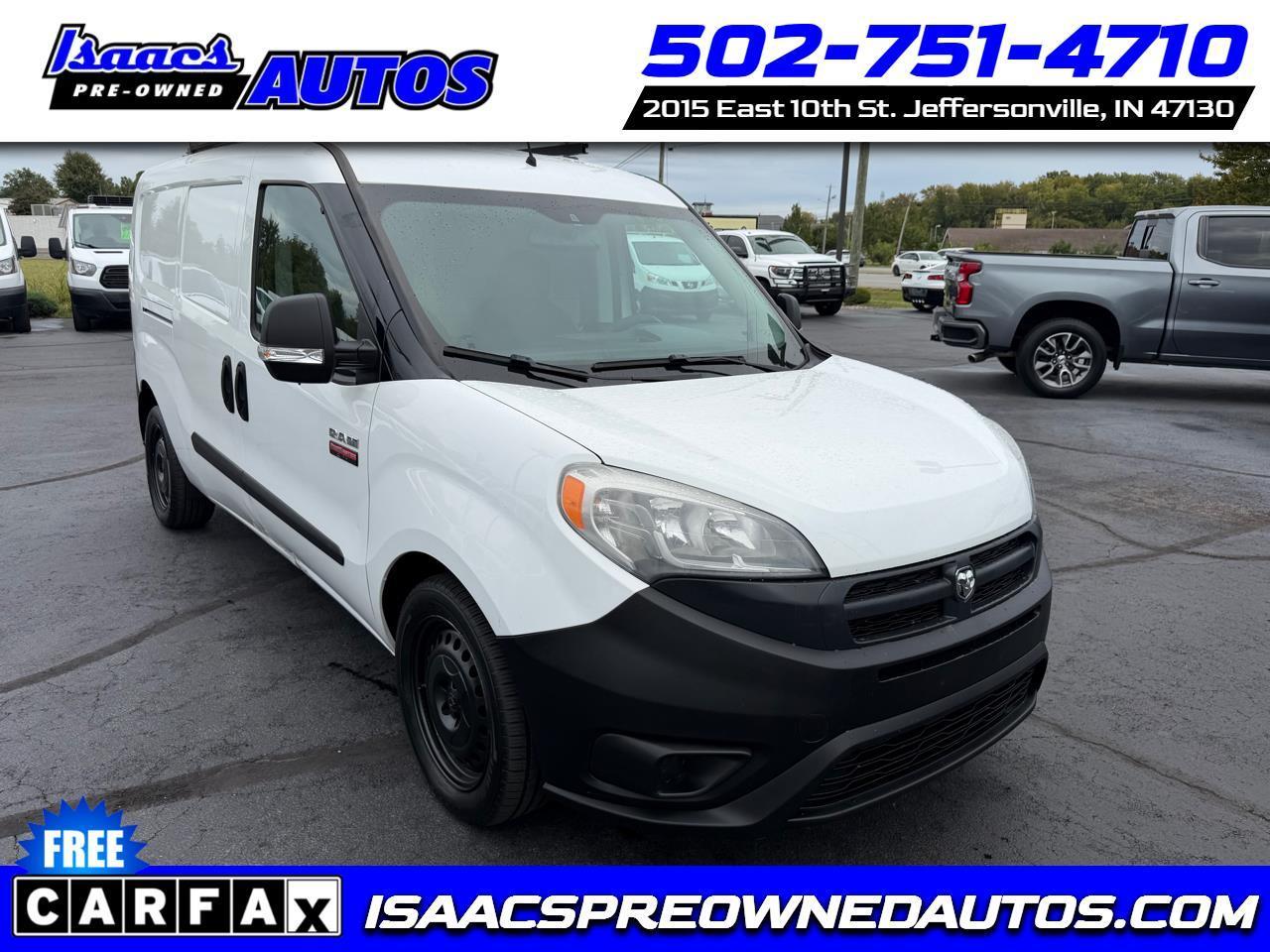 RAM ProMaster City Cargo Van Tradesman Van 2017