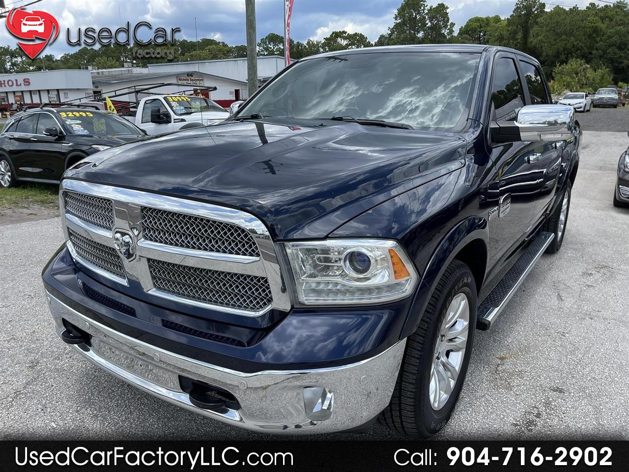 Used 2016 RAM 1500 Longhorn Crew Cab SWB 4WD for Sale in Jacksonville