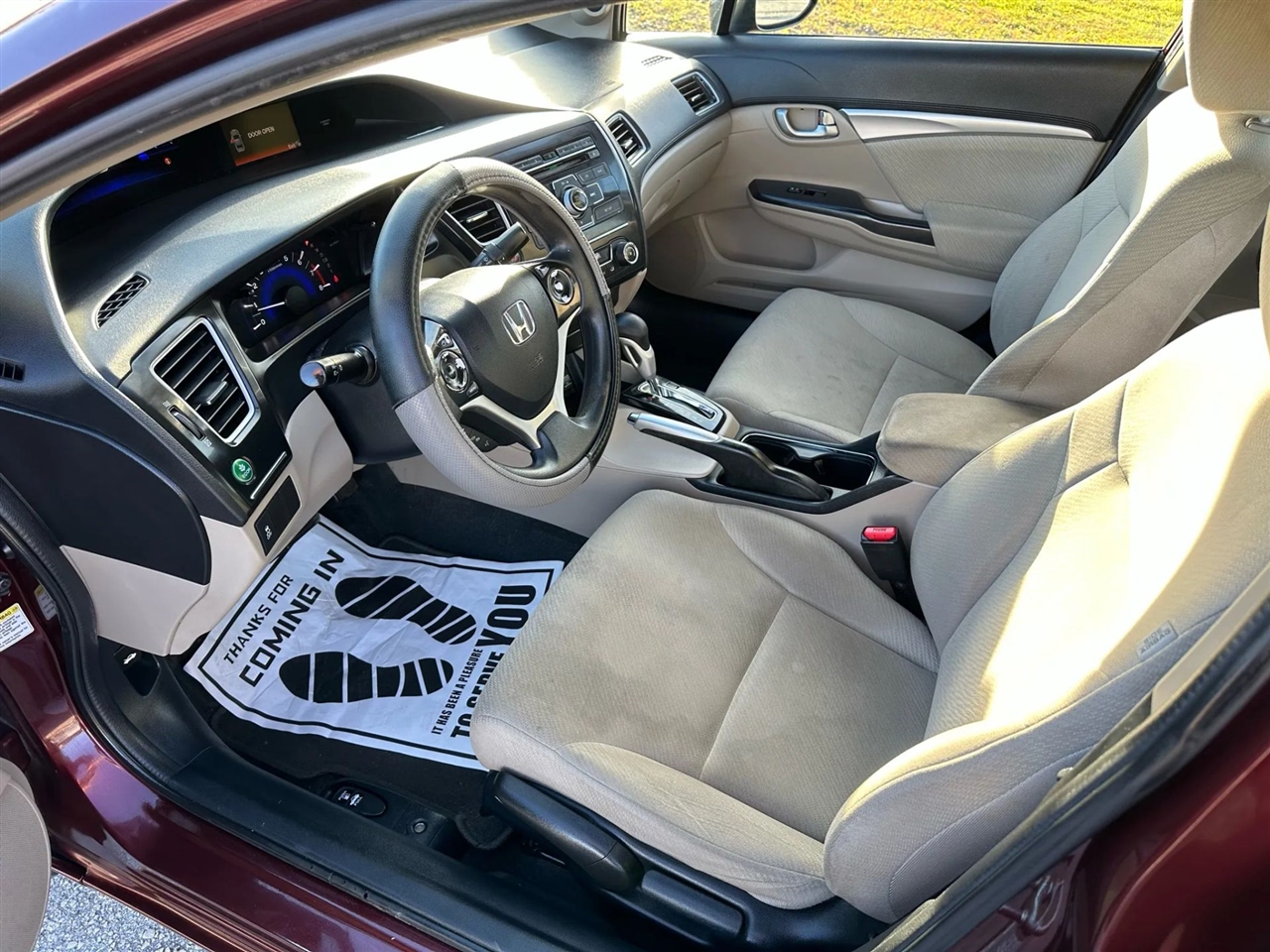 Honda Civic EX Sedan 5-Speed AT 2013 Honda Civic EX Sedan 5-Speed AT 2013