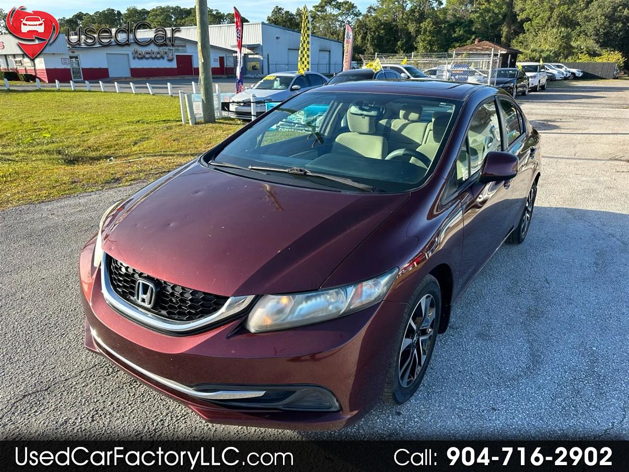 Honda Civic EX Sedan 5-Speed AT 2013 Honda Civic EX Sedan 5-Speed AT 2013