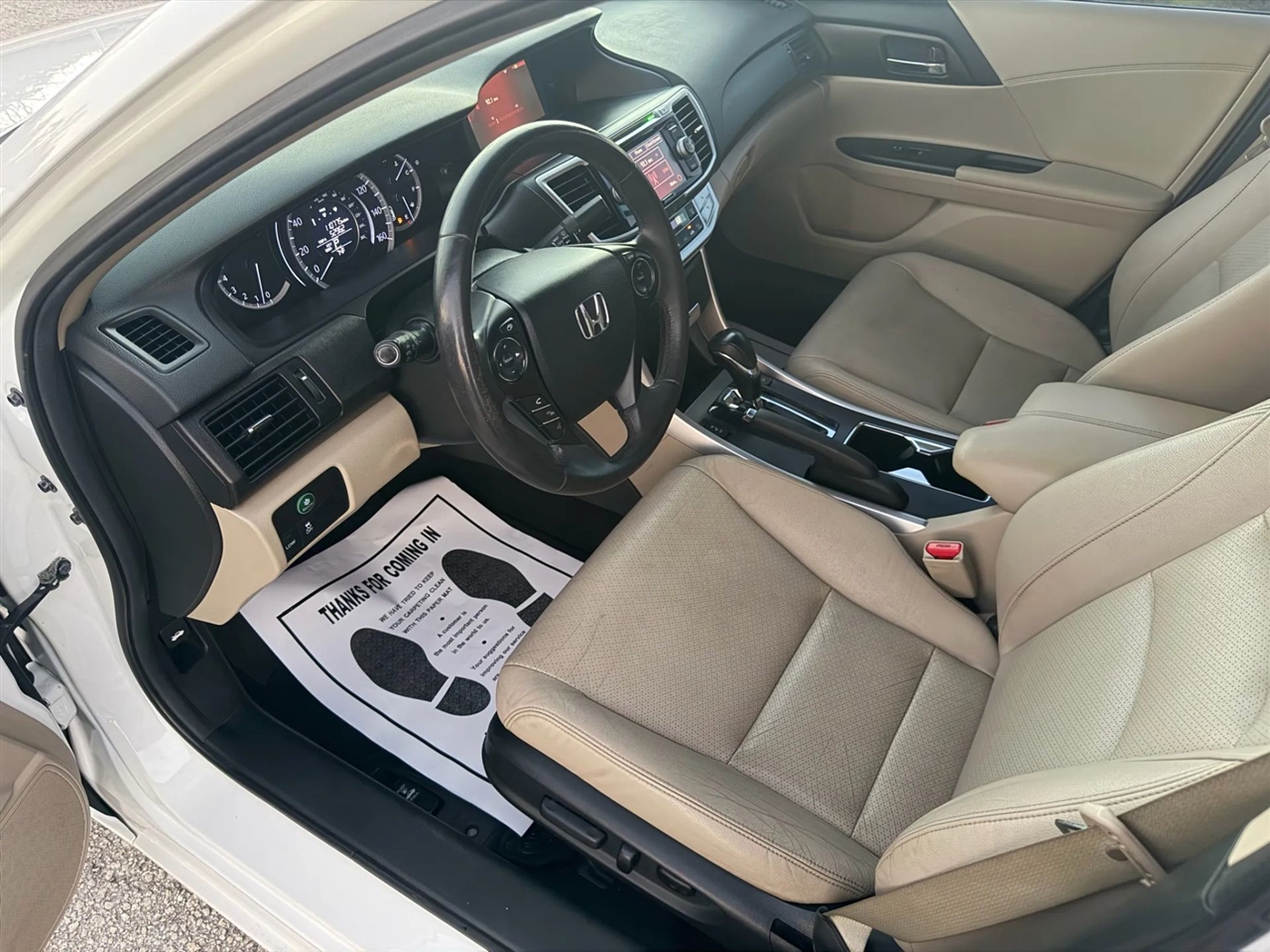 Honda Accord EX-L Sedan CVT 2013