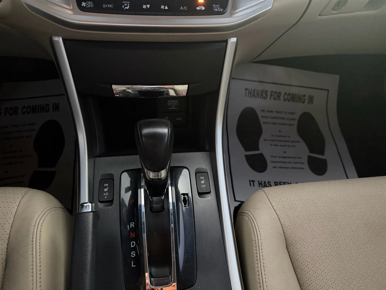 Honda Accord EX-L Sedan CVT 2013