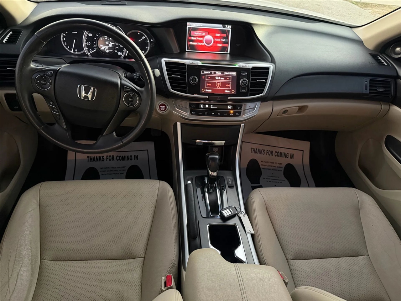 Honda Accord EX-L Sedan CVT 2013