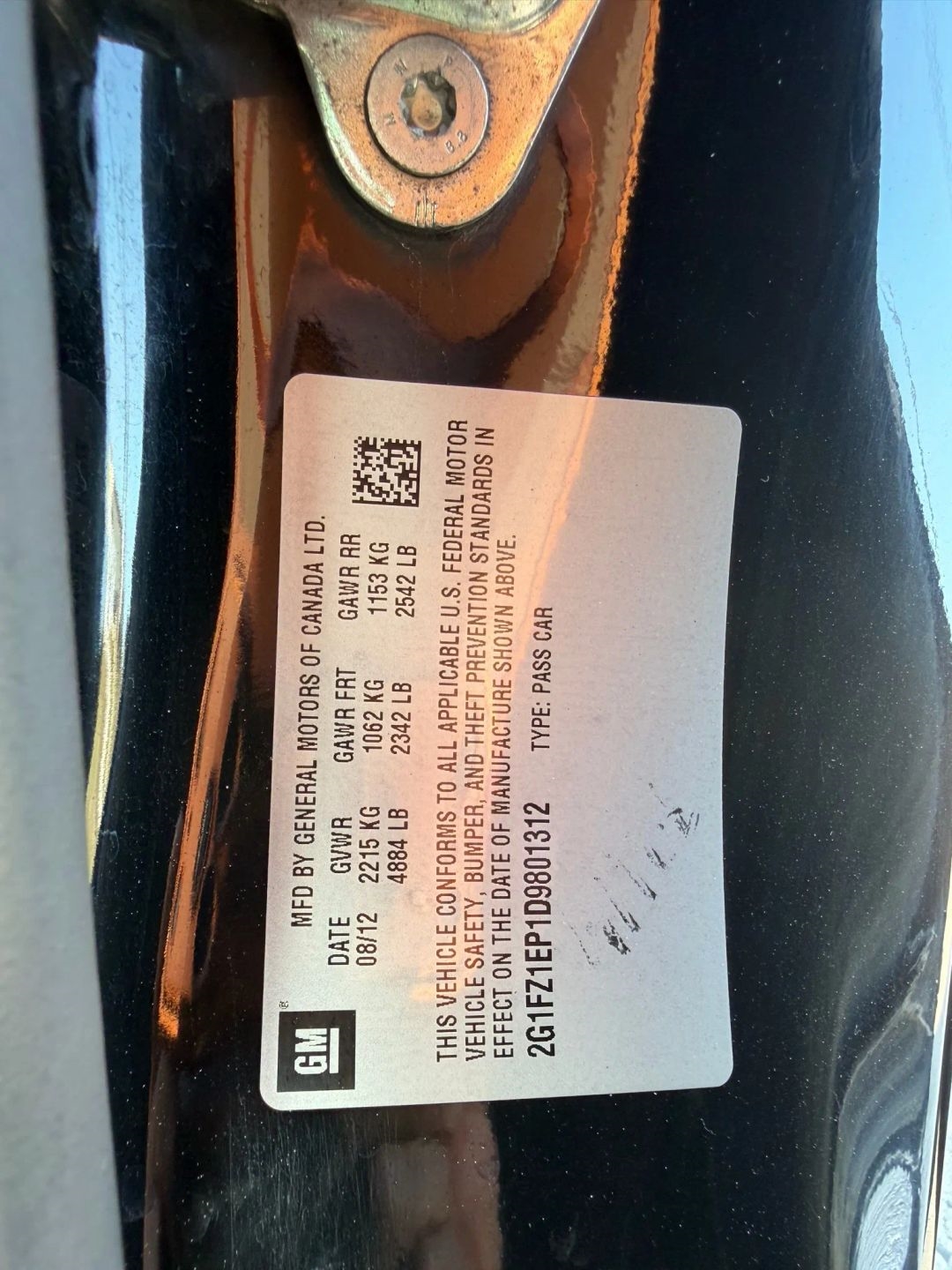 Chevrolet Camaro Coupe ZL1 2013