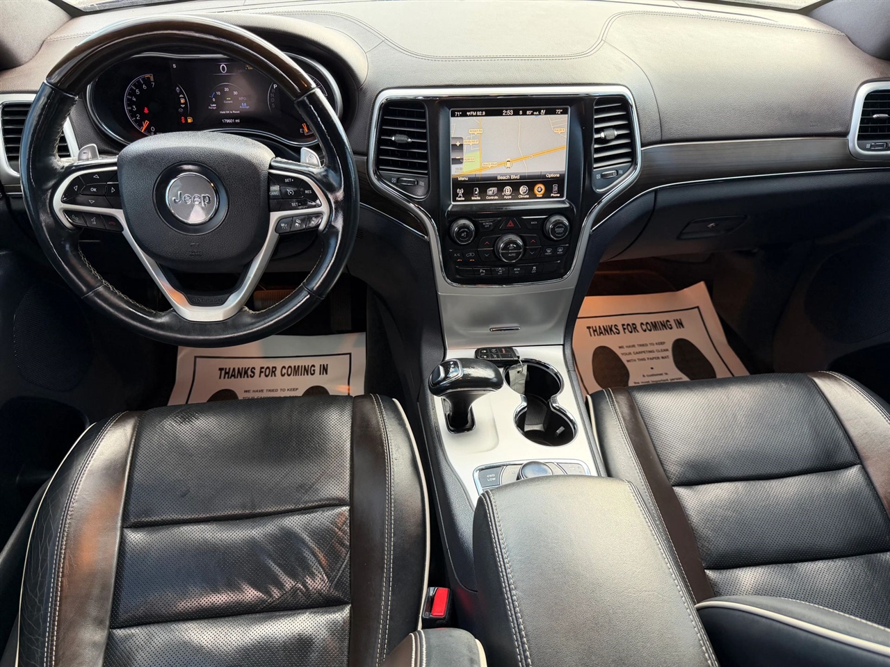 Jeep Grand Cherokee Overland 4WD 2015