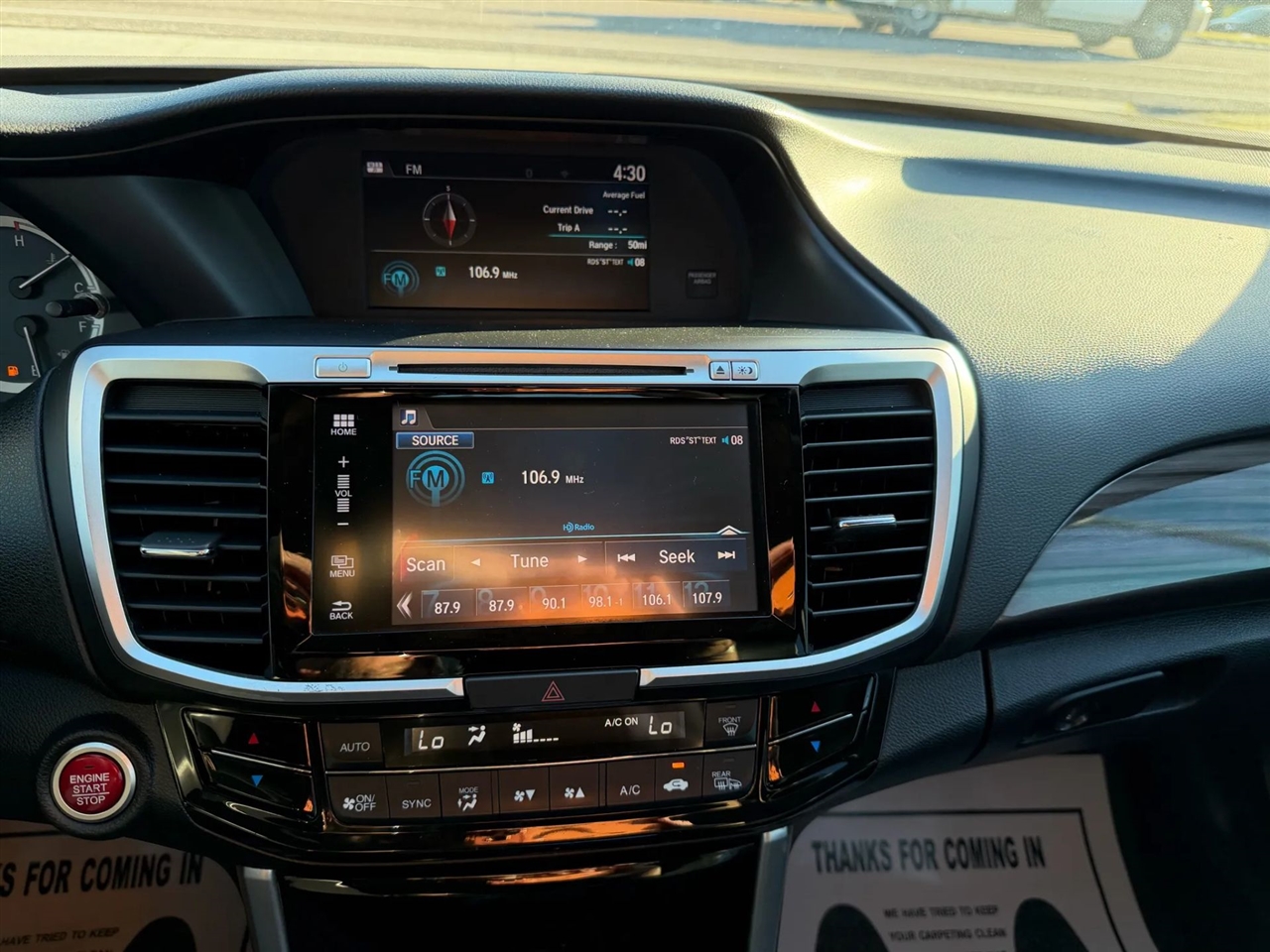 Honda Accord EX-L Sedan CVT 2017