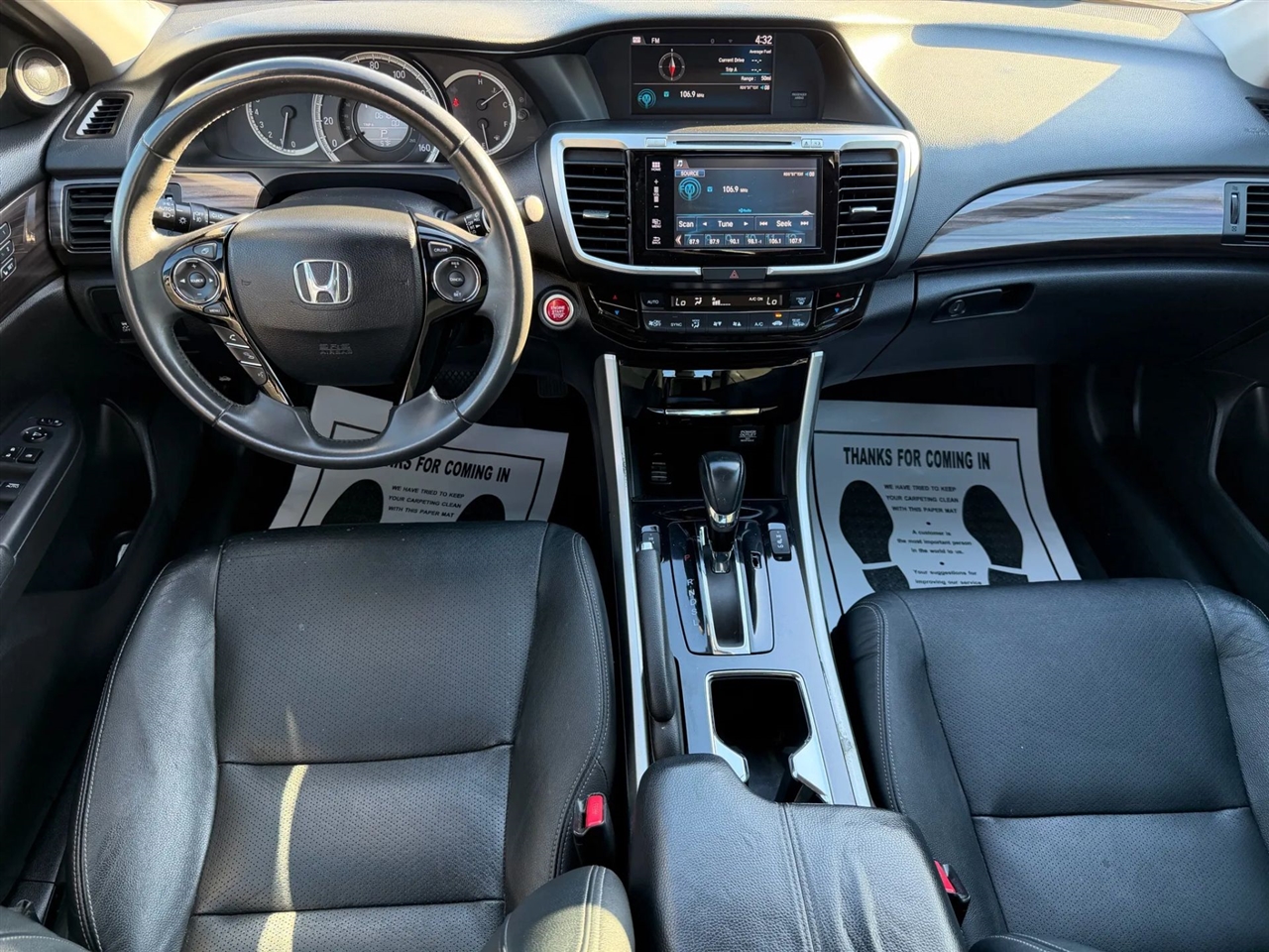 Honda Accord EX-L Sedan CVT 2017