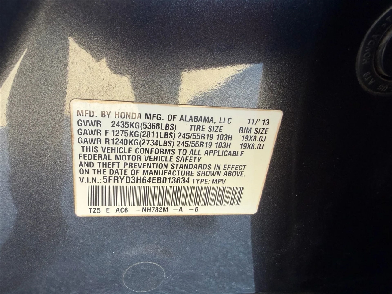 Acura MDX 6-Spd AT w/Tech and Entertainment Package 2014