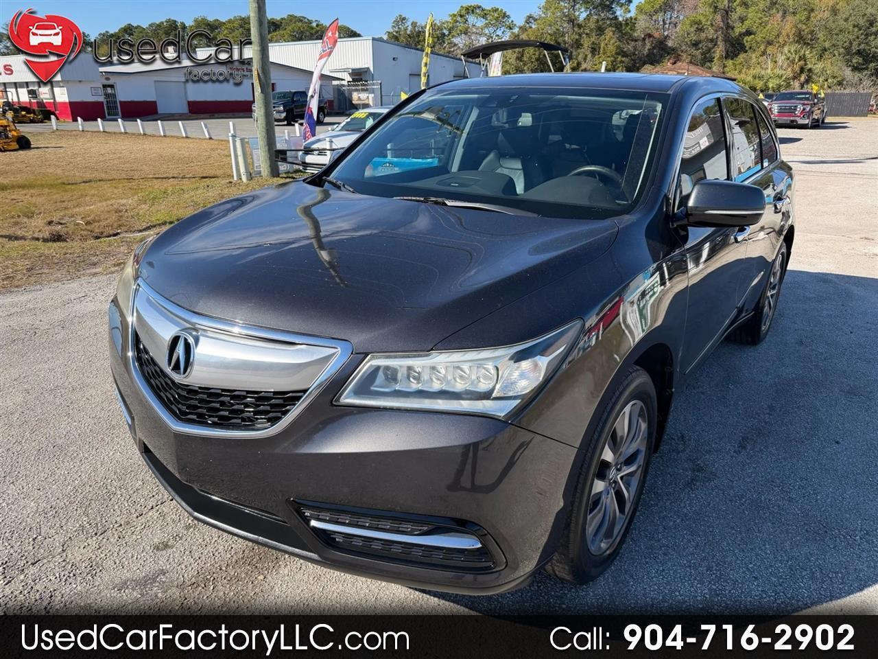 2014 Acura MDX 6-Spd AT w/Tech and Entertainment Package