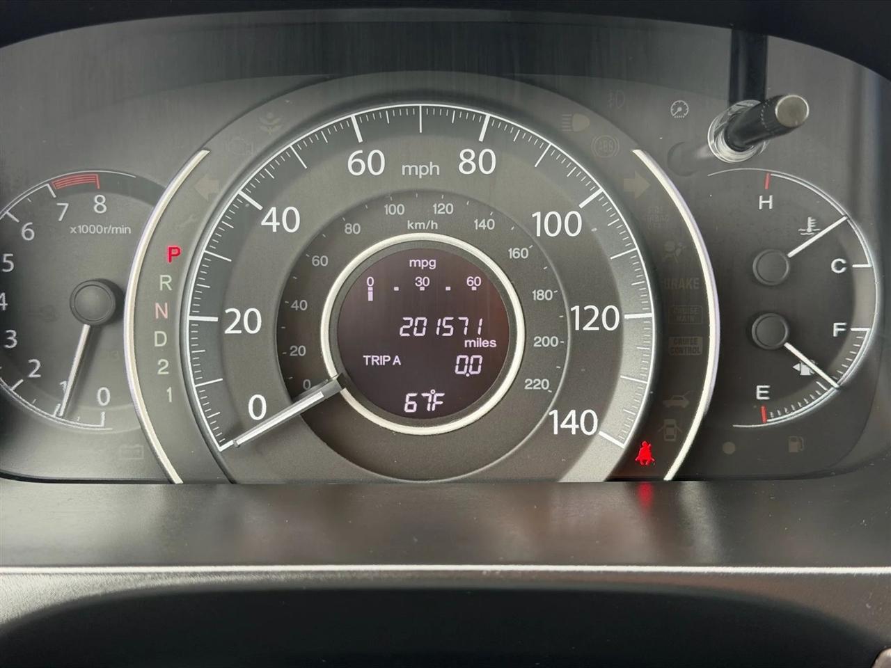 Honda CR-V EX-L 2WD 5-Speed AT 2012