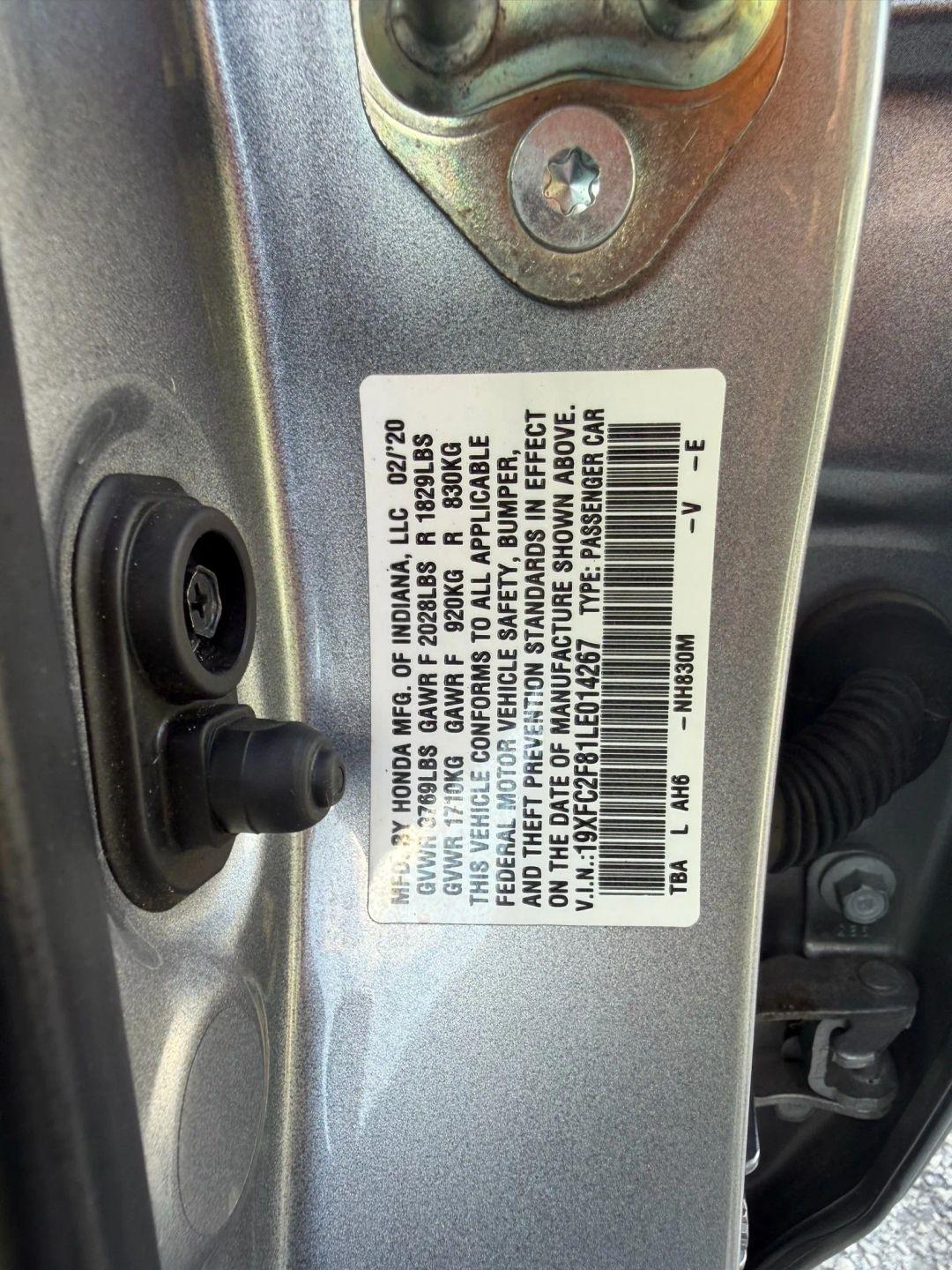 Honda Civic Sport CVT 2020