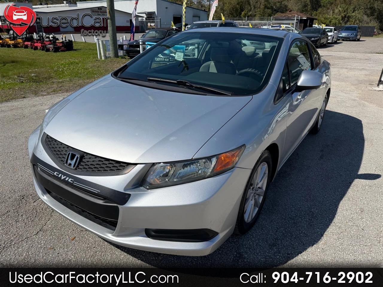 Honda Civic EX Coupe 5-Speed AT 2012