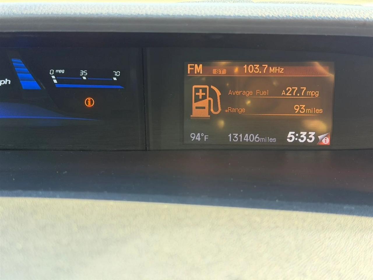 Honda Civic EX-L Coupe CVT 2015