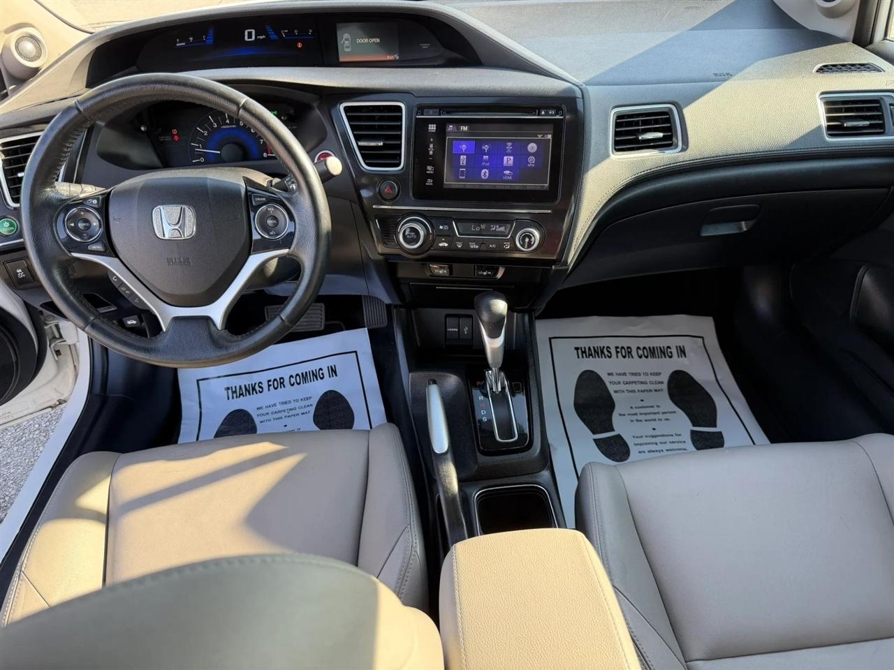 Honda Civic EX-L Coupe CVT 2015