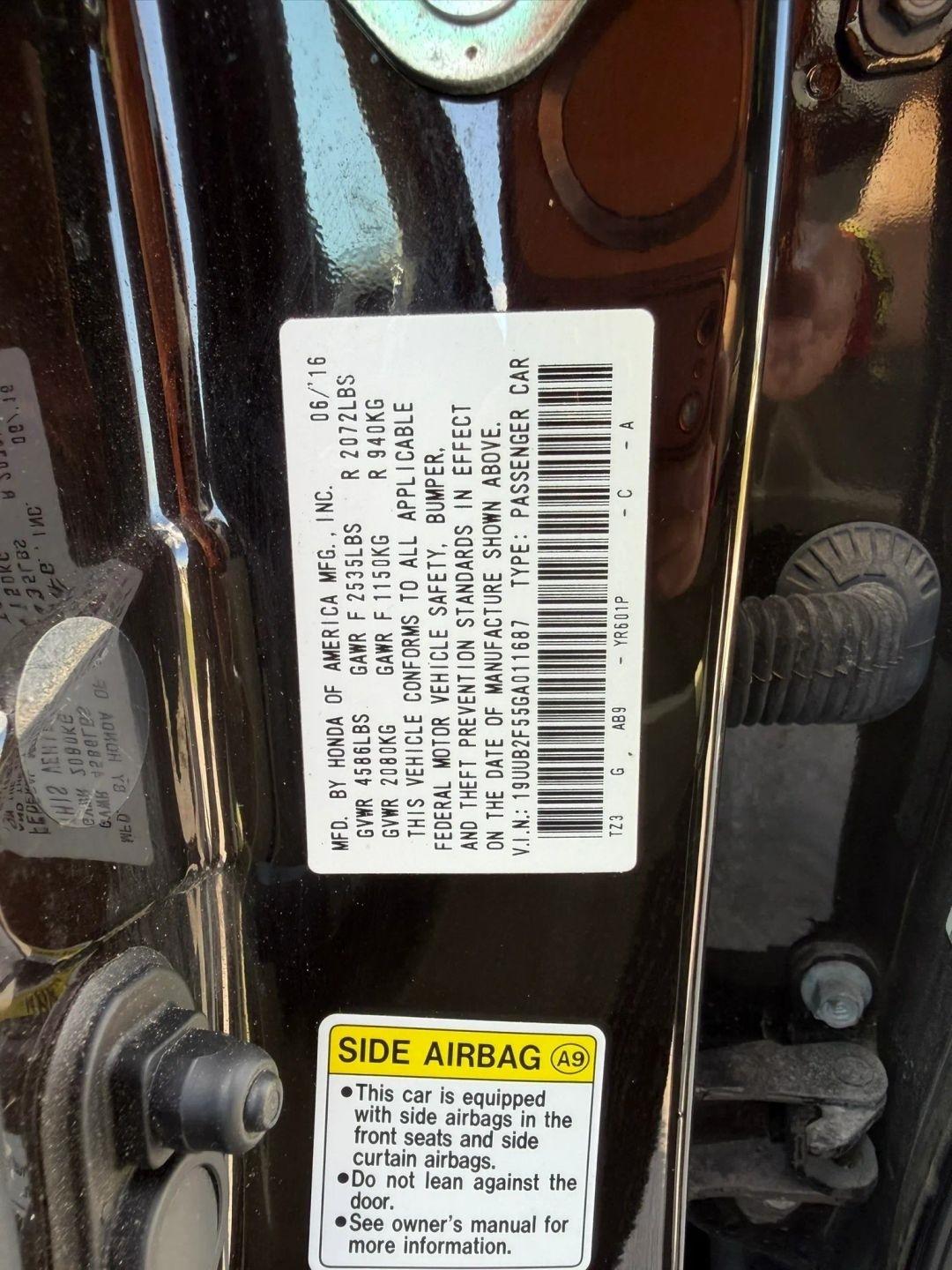 Acura TLX 9-Spd AT w/Technology Package 2016