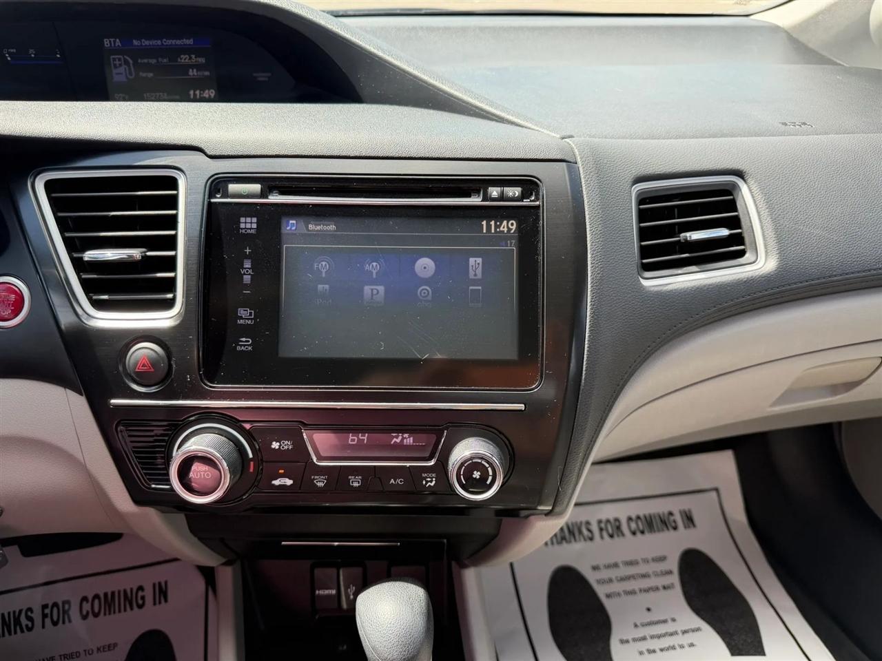 Honda Civic EX Sedan CVT 2015