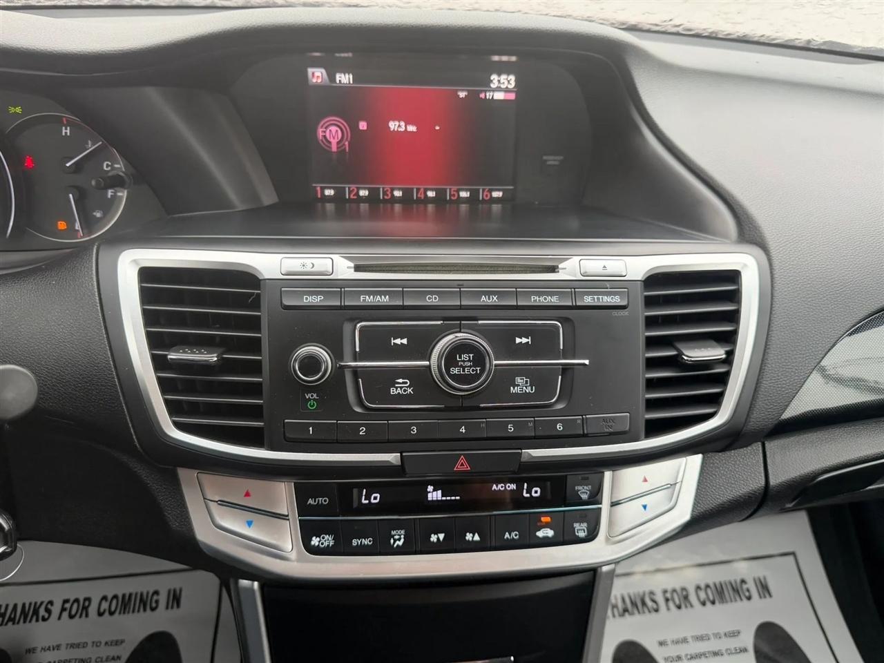 Honda Accord Sport Sedan CVT 2015