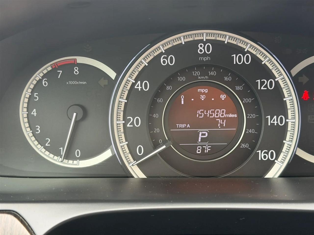 Honda Accord EX-L Sedan CVT 2014