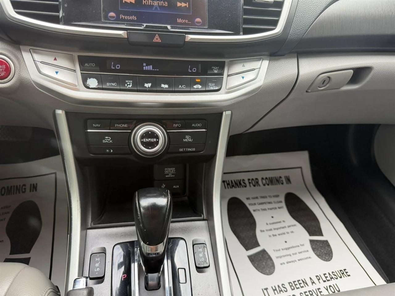 Honda Accord EX-L Sedan CVT 2014