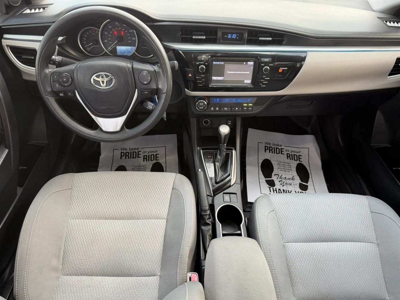 Toyota Corolla LE CVT 2015