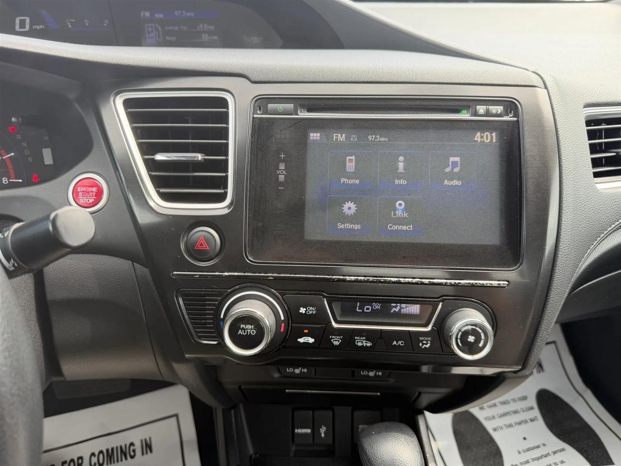 Honda Civic EX-L Coupe CVT 2015