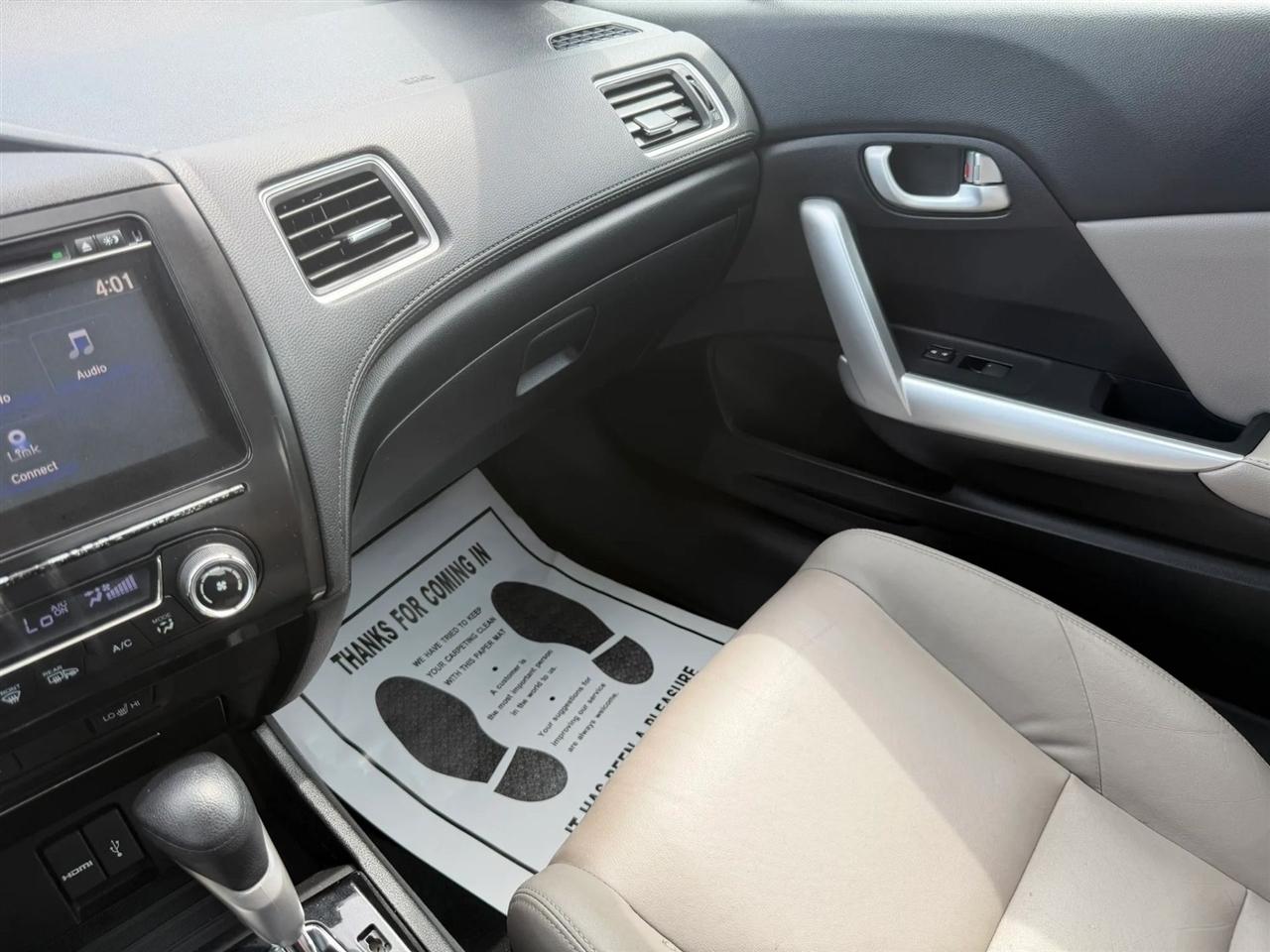 Honda Civic EX-L Coupe CVT 2015