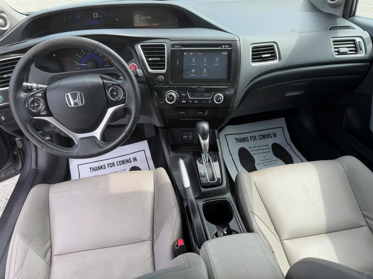 Honda Civic EX-L Coupe CVT 2015