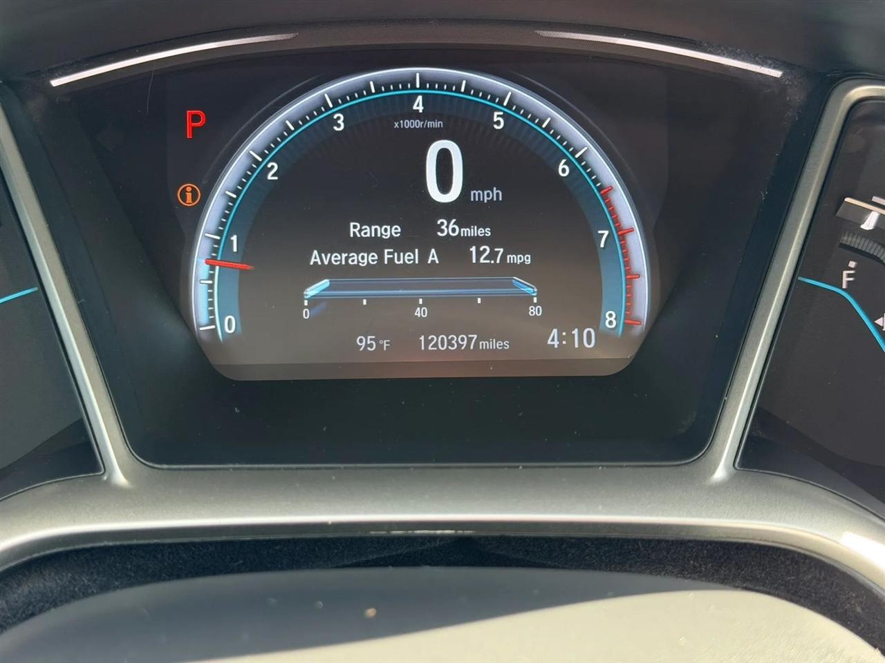 Honda Civic Touring Sedan CVT 2016