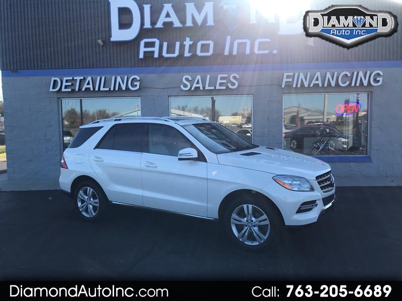 Used 2013 Mercedes Benz M Class Ml350 4matic For Sale In