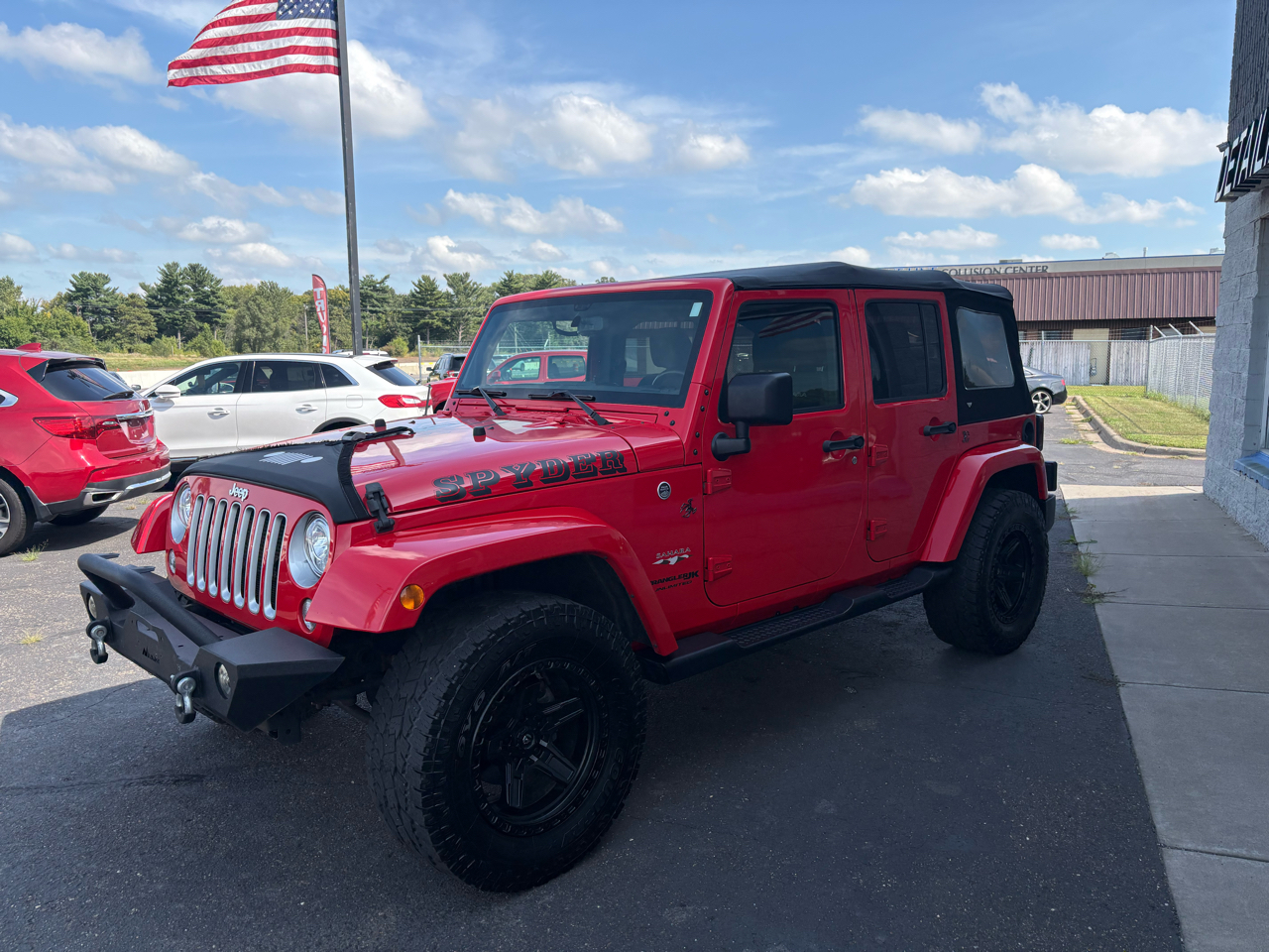 Jeep Wrangler JK Unlimited Sahara 4x4 2018 Jeep Wrangler JK Unlimited Sahara 4x4 2018