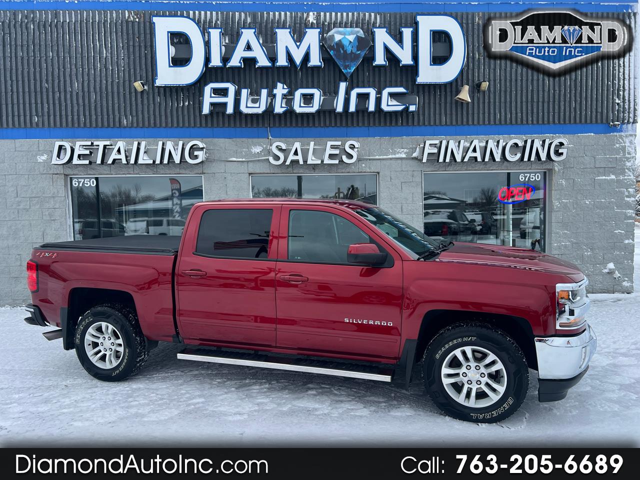 2018 Chevrolet Silverado 1500 4WD Crew Cab 143.5" LT w/1LT