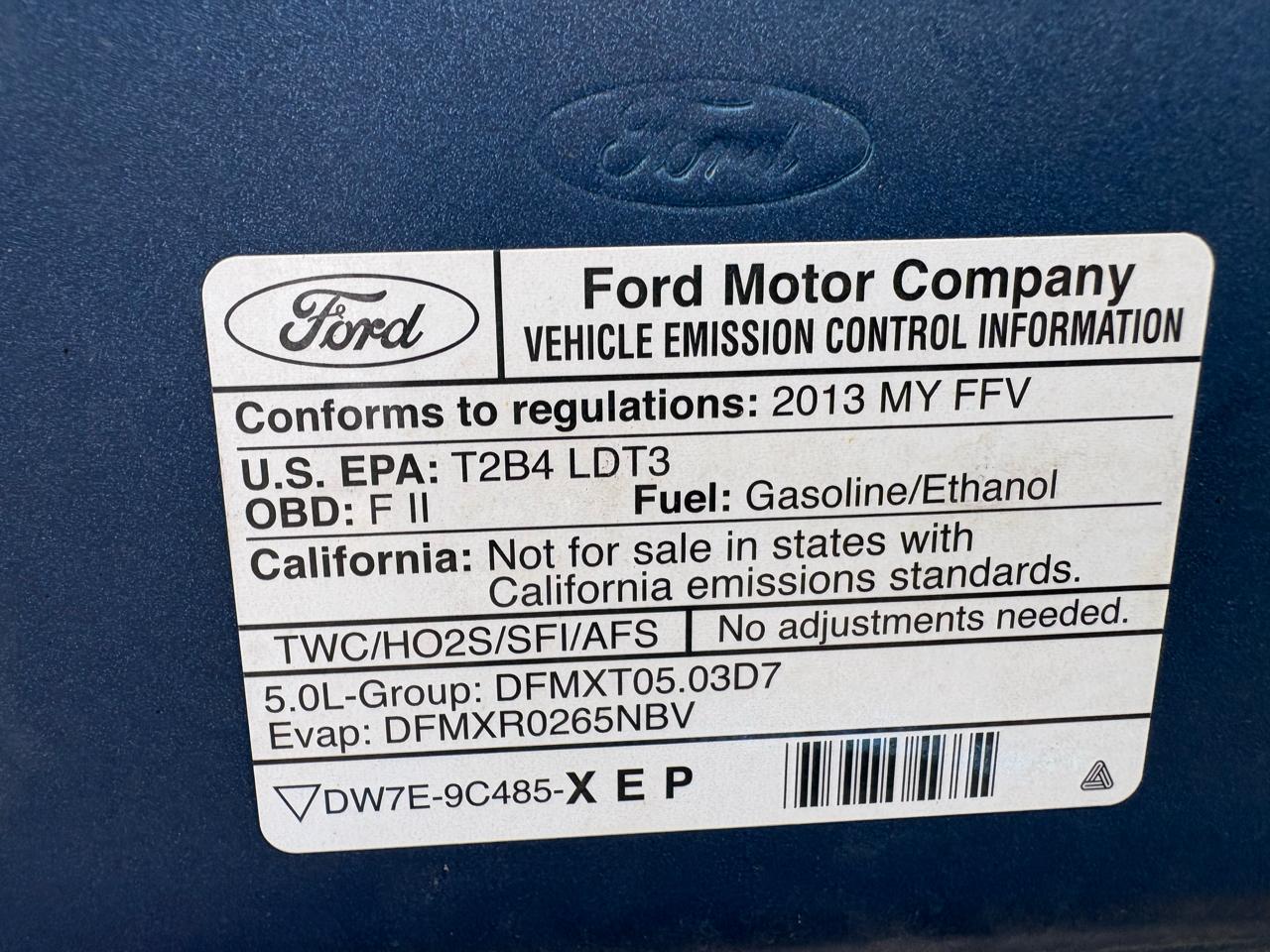 Ford F-150 4WD SuperCab 145" XLT 2013