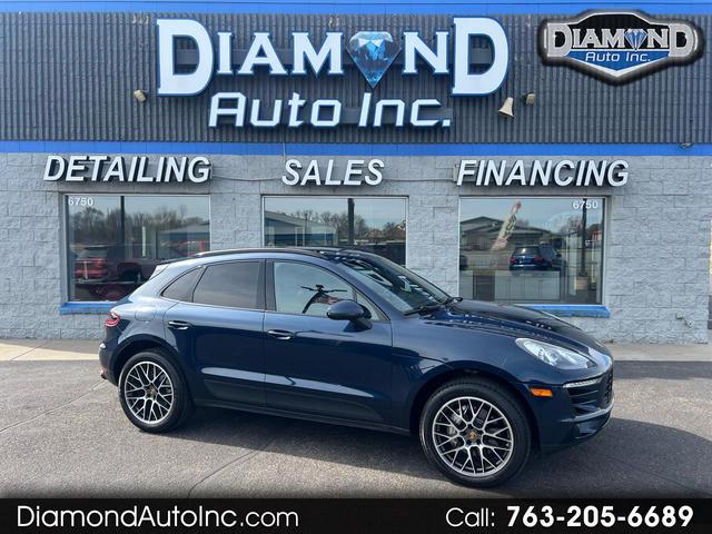 Blue 2016 Porsche Macan S AWD SUV / Crossover All-Wheel Drive Automatic