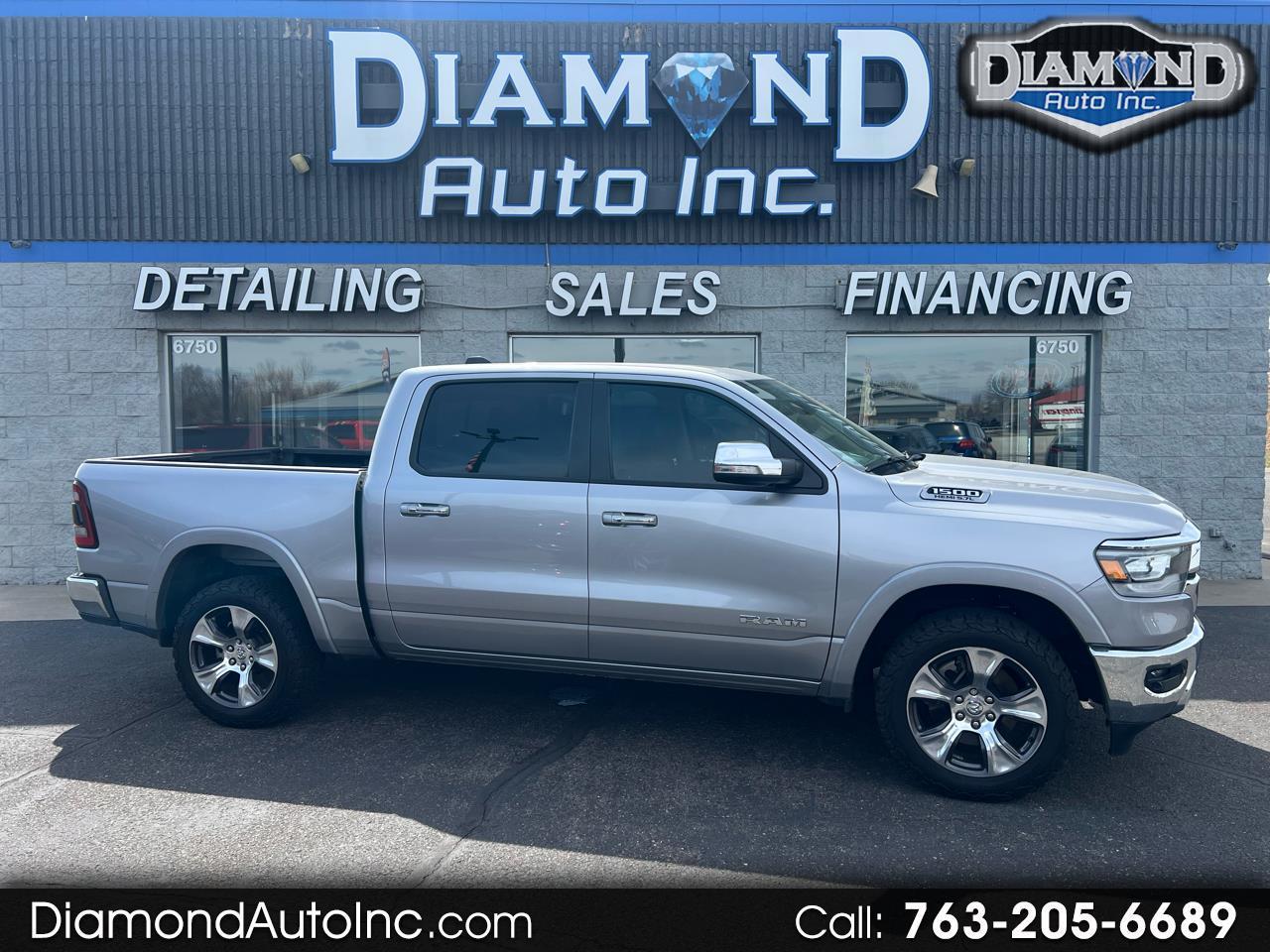 2019 RAM 1500 Laramie 4x4 Crew Cab 5'7" Box