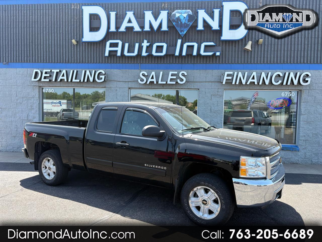2013 Chevrolet Silverado 1500 4WD Ext Cab 143.5" LT