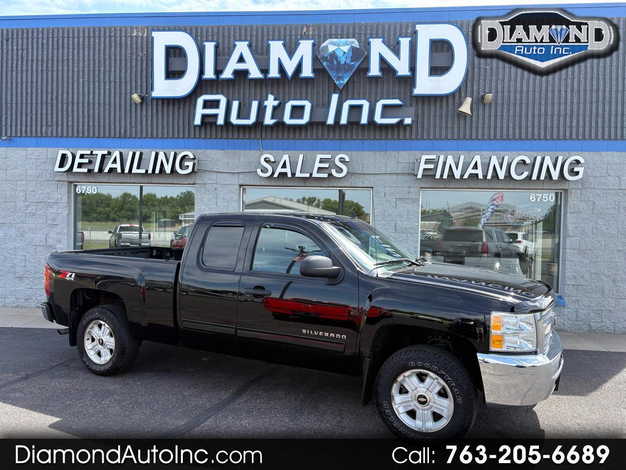 2013 Chevrolet Silverado 1500 4WD Ext Cab 143.5" LT