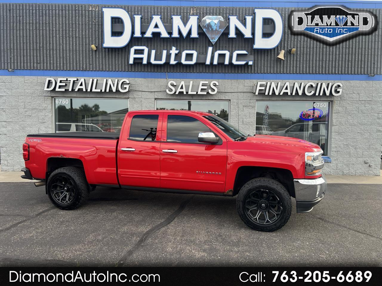 2016 Chevrolet Silverado 1500 4WD Double Cab 143.5" LT w/1LT