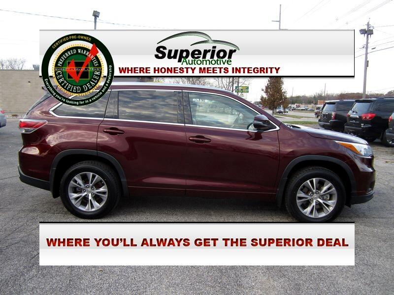 Used 2015 Toyota Highlander Xle Awd V6 For Sale In Holland