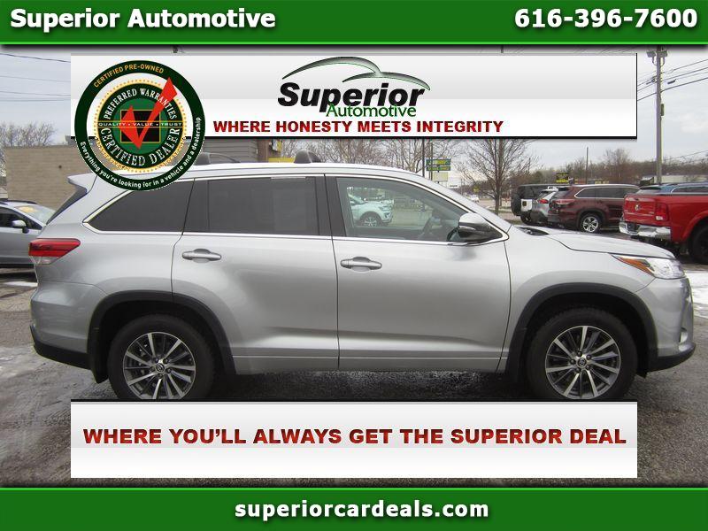 2018 Toyota Highlander XLE AWD V6