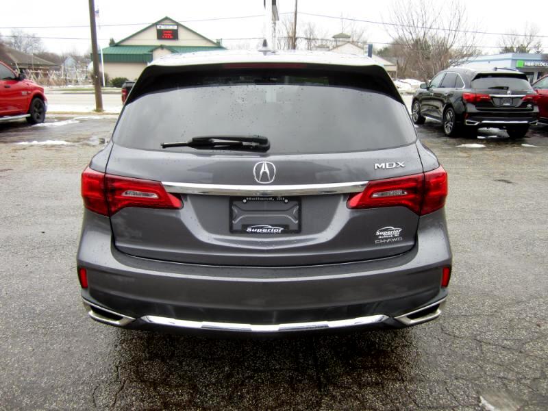 Acura MDX SH-AWD w/Technology/Entertainment Pkg 2017