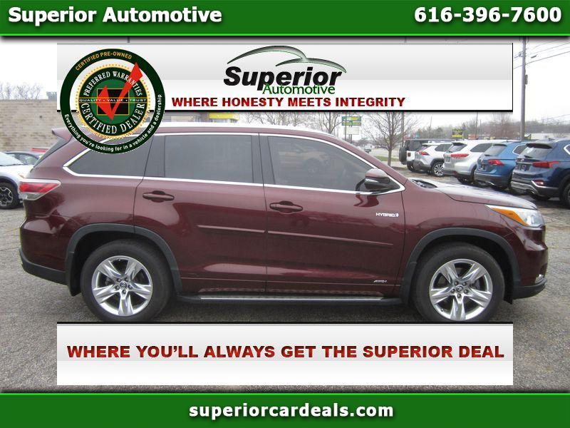 2016 Toyota Highlander Hybrid Limited Platinum AWD