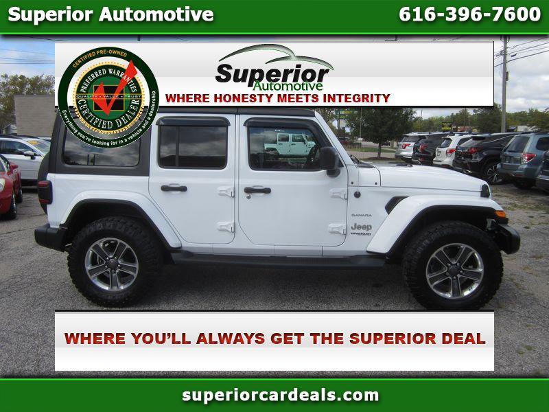 2018 Jeep Wrangler 4WD 4dr Unlimited Sahara