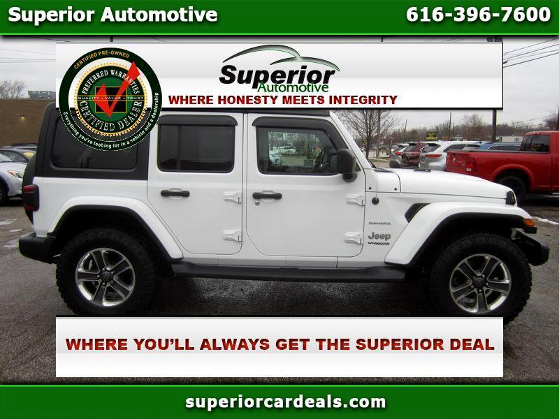 2018 Jeep Wrangler 4WD 4dr Unlimited Sahara
