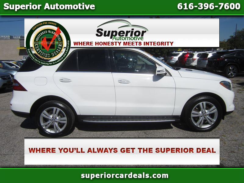 2014 Mercedes-Benz M-Class 4MATIC 4dr ML 350