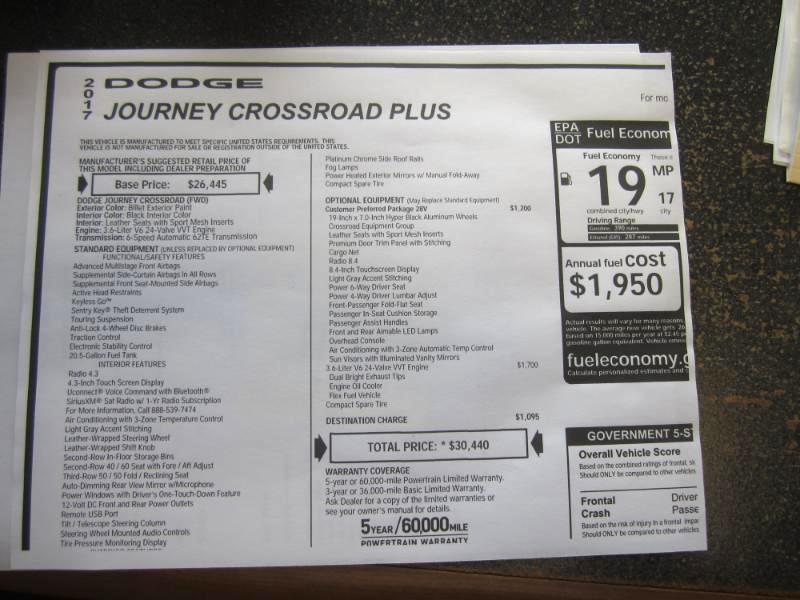 Dodge Journey Crossroad Plus FWD 2017