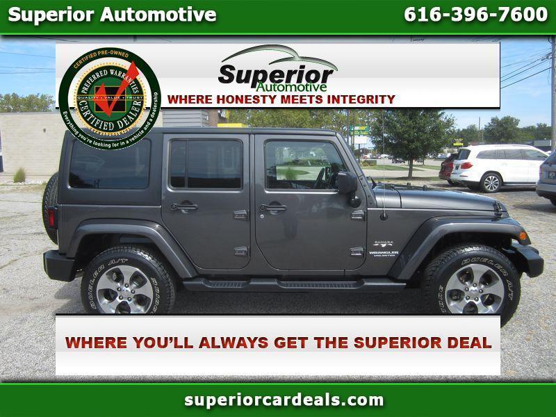 2017 Jeep Wrangler 4WD 4dr Unlimited Sahara