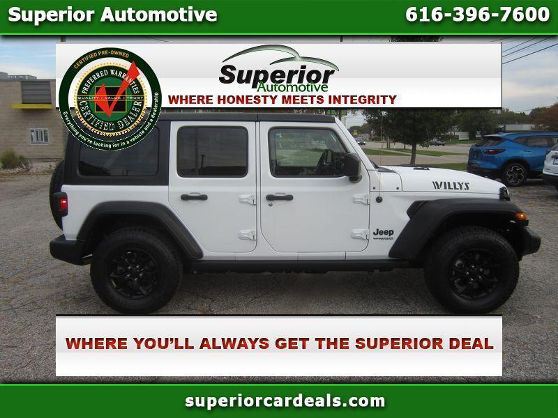 2020 Jeep Wrangler Willys Unlimited 4x4