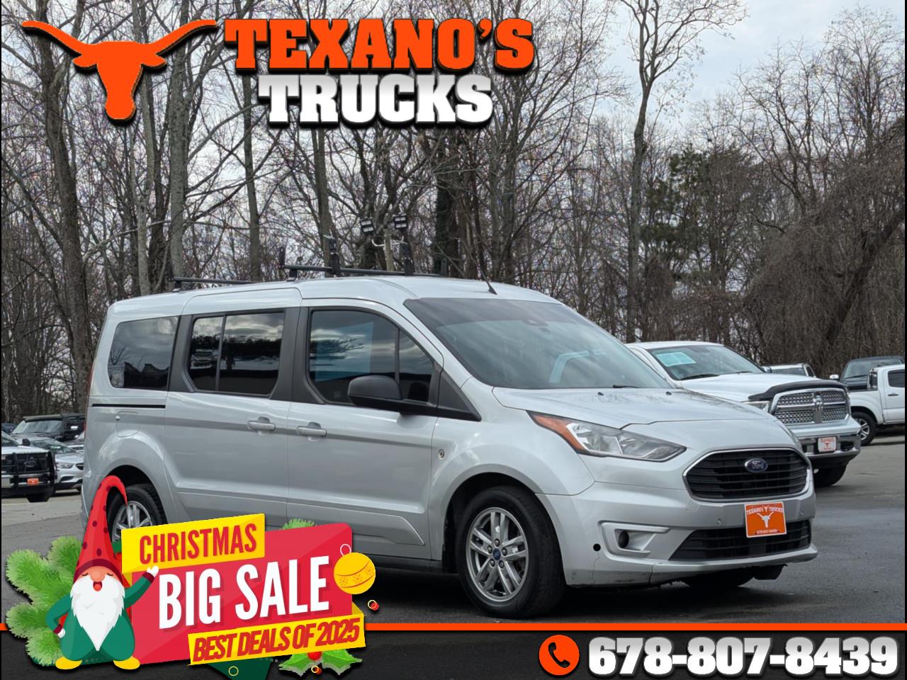 2019 Ford Transit Connect Wagon XLT LWB w/Rear 180 Degree Door