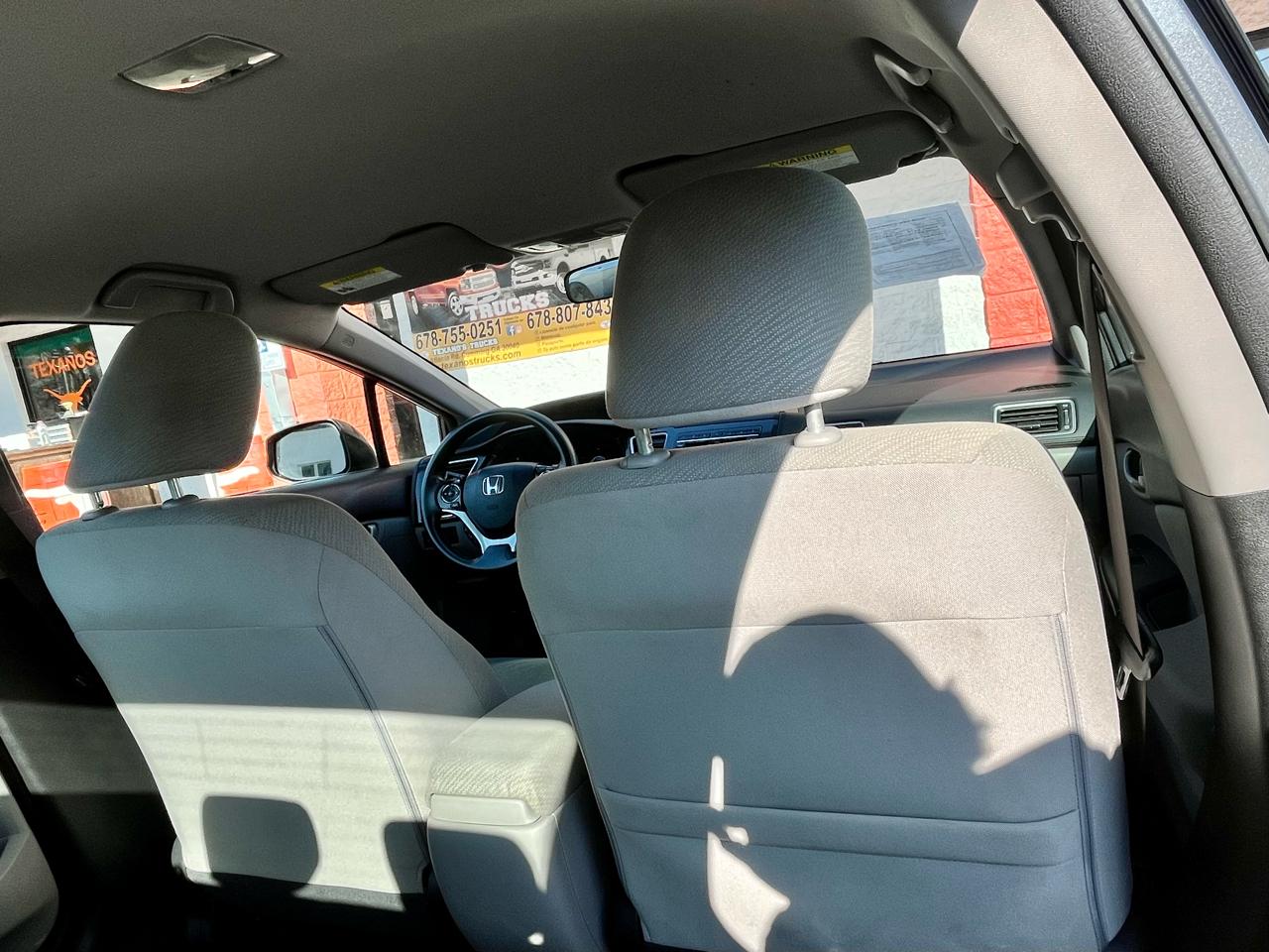 Honda Civic LX Sedan 5-Speed AT 2013