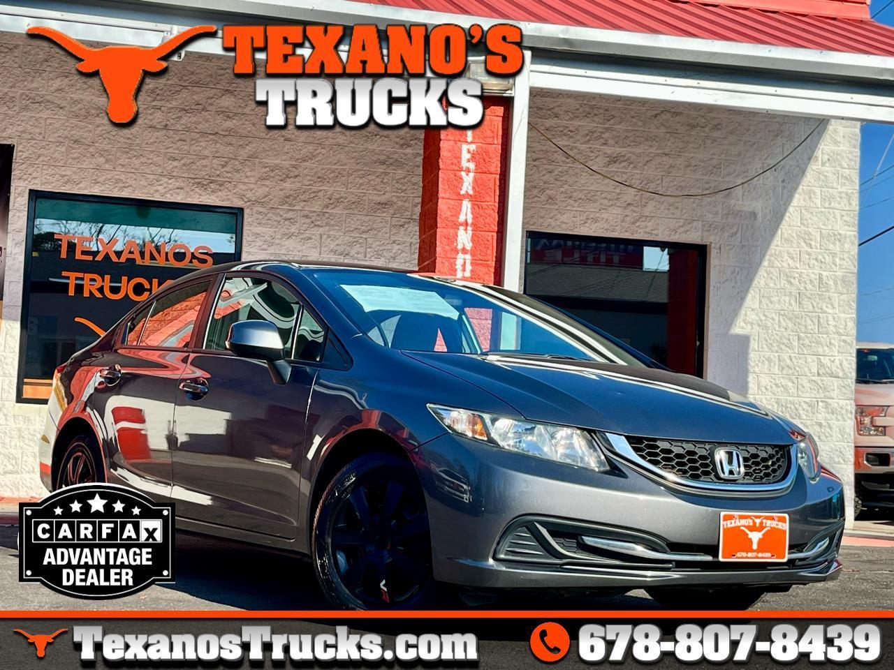 2013 Honda Civic LX Sedan 5-Speed AT